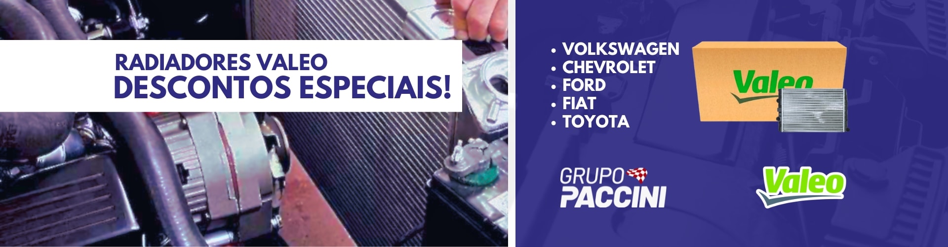 Confira toda a linha VALEO! 