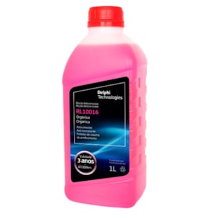ADITIVO RADIADOR DILUIDO ORGANICO 1 LITRO ROSA - DELPHI ADITIVO RADIADOR DILUIDO ORGANICO 1 LITRO ROSA - DELPHI