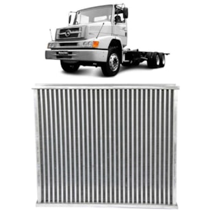 BLOCO INTERCOOLER MERCEDES BENZ HPN L1318 ELETRONICO OM904 LA 177CV 2006 > - PROCOOLER