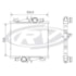 BLOCO RADIADOR FORD TC 59 COLHEITADEIRA - VISCONDE