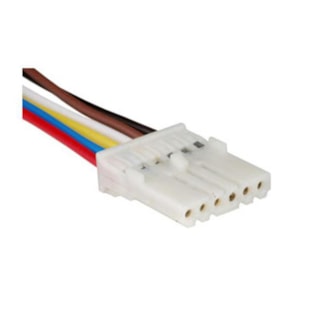 CHICOTE REPARO FIAT 6 VIAS FEMEA BRANCO CIRCULAR - TC CHICOTE