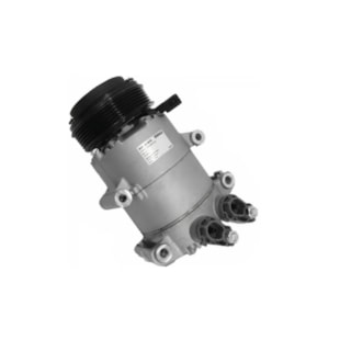 COMPRESSOR AR CONDICIONADO FORD ECOSPORT / FIESTA 2013 A 2019 / 1.6 FLEX - MAHLE