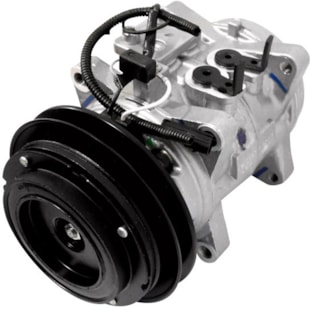 COMPRESSOR COLHEITADEIRA COMPATIVEL COM JOHN DEERE 1450 / 1550 10P15 12V CANAL 1A 140MM - DENSO