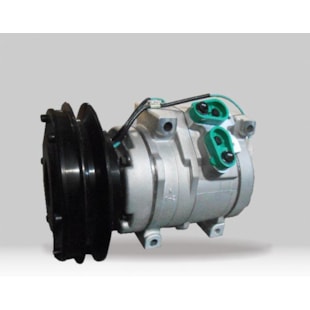 COMPRESSOR COMPATIVEL COM CATERPILLAR / JOHN DEERE / KOMATSU PC200-7 MOD. 10S15 POLIA 1V 152MM 24V - IMPORTADO