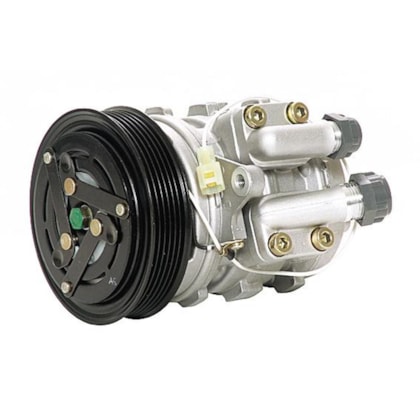 COMPRESSOR DENSO FORD ESCORT ZETEC 10P08 3 ORELHAS R134A POLIA - DENSO COMPRESSOR DENSO FORD ESCORT ZETEC 10P08 3 ORELHAS R134A POLIA - DENSO