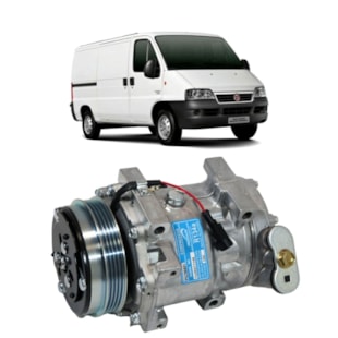 COMPRESSOR FIAT DUCATO 2.3L 16V MULTIJET DOCH L4 DIESEL 2010 A 2017 - PROCOOLER COMPRESSOR FIAT DUCATO 2.3L 16V MULTIJET DOCH L4 DIESEL 2010 A 2017 - PROCOOLER
