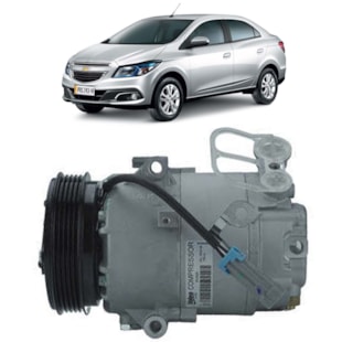 COMPRESSOR GM CHEVROLET CELTA / PRISMA 1.0 / 1.4 MANUAL 2012 A 2015  - VALEO COMPRESSOR GM CHEVROLET CELTA / PRISMA 1.0 / 1.4 MANUAL 2012 A 2015  - VALEO