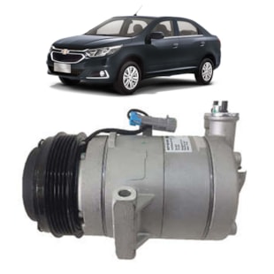 COMPRESSOR GM CHEVROLET COBALT 1.4 / 1.8 FLEX 2011 EM DIANTE  - MAHLE COMPRESSOR GM CHEVROLET COBALT 1.4 / 1.8 FLEX 2011 EM DIANTE  - MAHLE