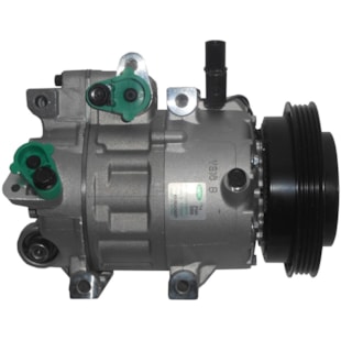 COMPRESSOR HYUNDAI I30 2.0 16V 2009 A 2015 4PK 4 PARAFUSO PASSANTE 12V - HCC/DOOWON
