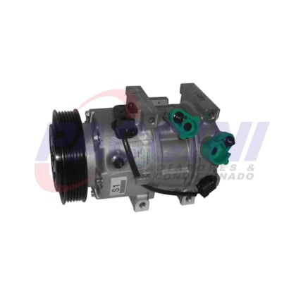 COMPRESSOR KIA CADENZA 2010 > / OPTIMA 2013 > / HYUNDAI SONATA 2012 > MOD. VS16 - HCC/DOOWON