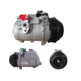 COMPRESSOR MERCEDES BENZ SPRINTER 313 / 413 / 415/ 515 2010 > POLIA 120MM 6PK 12V (10S17C) - IMPORTADO