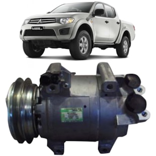 COMPRESSOR MITSUBISHI L200 TRITON 3.2 / 2007 A 2014  - VALEO