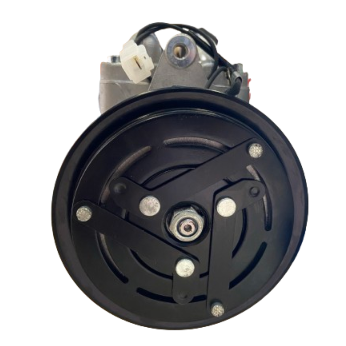 Compressor de Ar-condicionado Compressor Modelo 10P08E 12V Polia