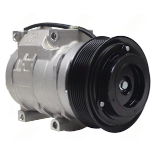 COMPRESSOR MODELO 10SRE18C / 310K JOHN DEERE MAQUINA RETROESCAVADEIRA / 12V / 8PK - PROCOOLER COMPRESSOR MODELO 10SRE18C / 310K JOHN DEERE MAQUINA RETROESCAVADEIRA / 12V / 8PK - PROCOOLER