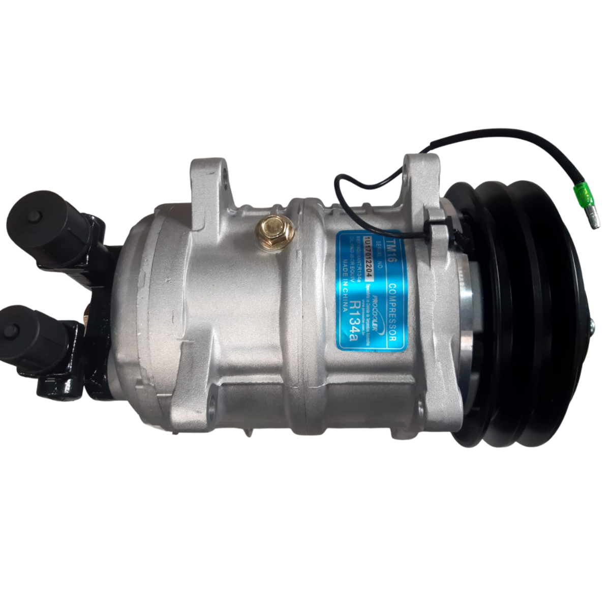COMPRESSOR MODELO TM16 12V 8 ORELHAS POLIA 2A 135MM - PROCOOLER
