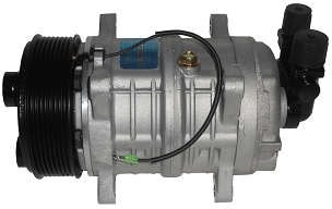 Compressor de Ar-condicionado Compressor Modelo Tm16 12V 8