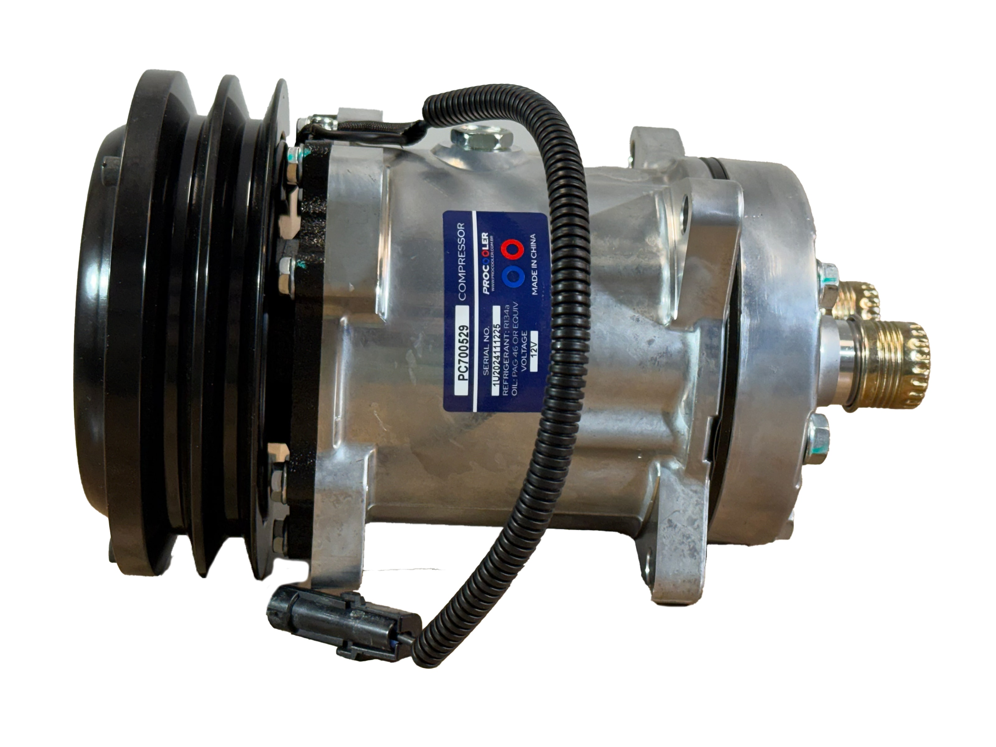 COMPRESSOR PARA NEW HOLLAND MOD.10S15 4PK 12V - PROCOOLER