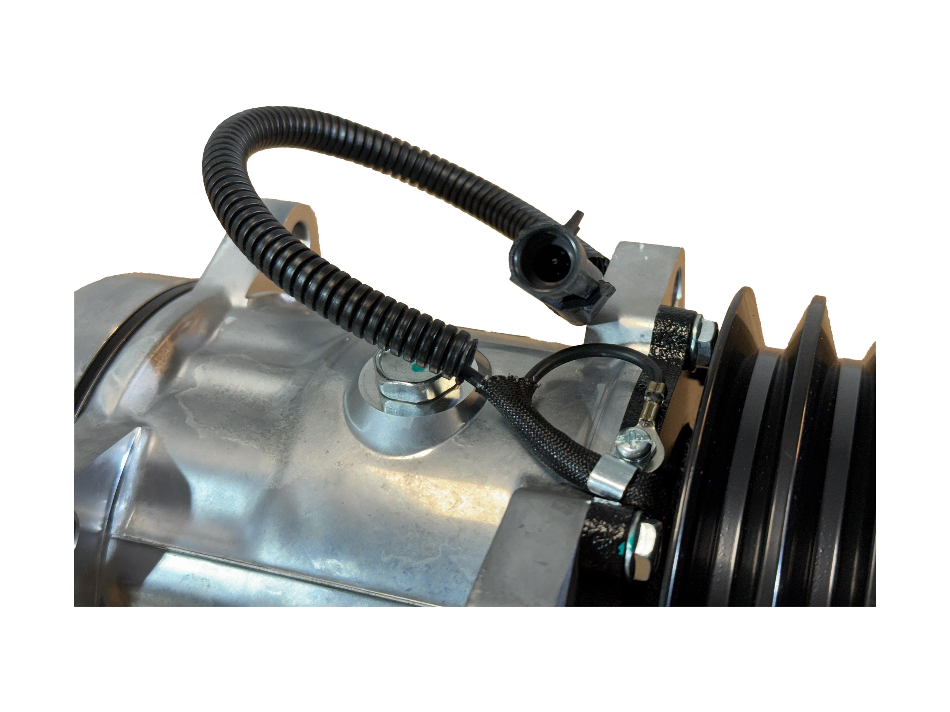 COMPRESSOR PARA SANDEN 7H15 (8 ORELHAS) CASE / NEW HOLLAND 2V 12V