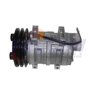 COMPRESSOR PARA TM21 12V CATERPILLAR RETRO ESCAVADEIRA 416E POLIA 2A 145MM - VALEO