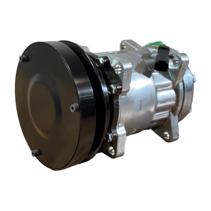 COMPRESSOR PARA UNIVERSALV 7H15 CATERPILLAR (8 ORELHA) 4479 24V 1A 152MM COM TAPA PO - PROCOOLER