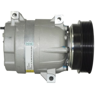 COMPRESSOR RENAULT MASTER (MODERNA) / MEGANE 1.6 16V 2001 A 2006 / SCENIC 1.6 16 V 2001 A 2012 124MM 6PK  - DELPHI