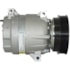 COMPRESSOR RENAULT MASTER (MODERNA) / MEGANE 1.6 16V 2001 A 2006 / SCENIC 1.6 16 V 2001 A 2012 124MM 6PK  - DELPHI
