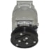 COMPRESSOR RENAULT MASTER (MODERNA) / MEGANE 1.6 16V 2001 A 2006 / SCENIC 1.6 16 V 2001 A 2012 124MM 6PK  - DELPHI