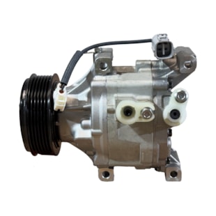 COMPRESSOR TOYOTA COROLLA 1.8 2008 A 2010 FLEX AUTOMATICO SCSA06 PASSANTE - DENSO
