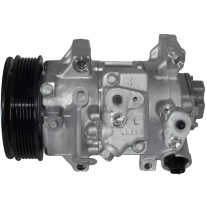 COMPRESSOR TOYOTA COROLLA 2.0 FLEX 2008 A 2013 6SEU14C 6PK 12V AUTOMATICO  - DENSO COMPRESSOR TOYOTA COROLLA 2.0 FLEX 2008 A 2013 6SEU14C 6PK 12V AUTOMATICO  - DENSO
