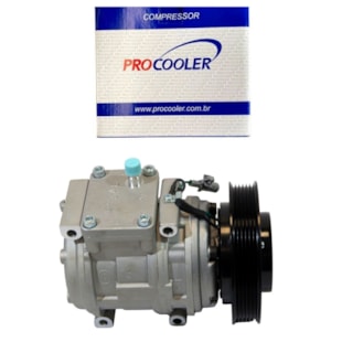 COMPRESSOR TOYOTA COROLLA 2002 A 2007 10P15C 12V 6PK R134A - PROCOOLER COMPRESSOR TOYOTA COROLLA 2002 A 2007 10P15C 12V 6PK R134A - PROCOOLER