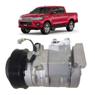 COMPRESSOR TOYOTA HILUX SRV/SW4 3.0 TURBO DIESEL 2005 A 2015/ TRATOR CASE MAGNUM 1997 A 2005 / NEW HOLLAND 2007> - MAHLE