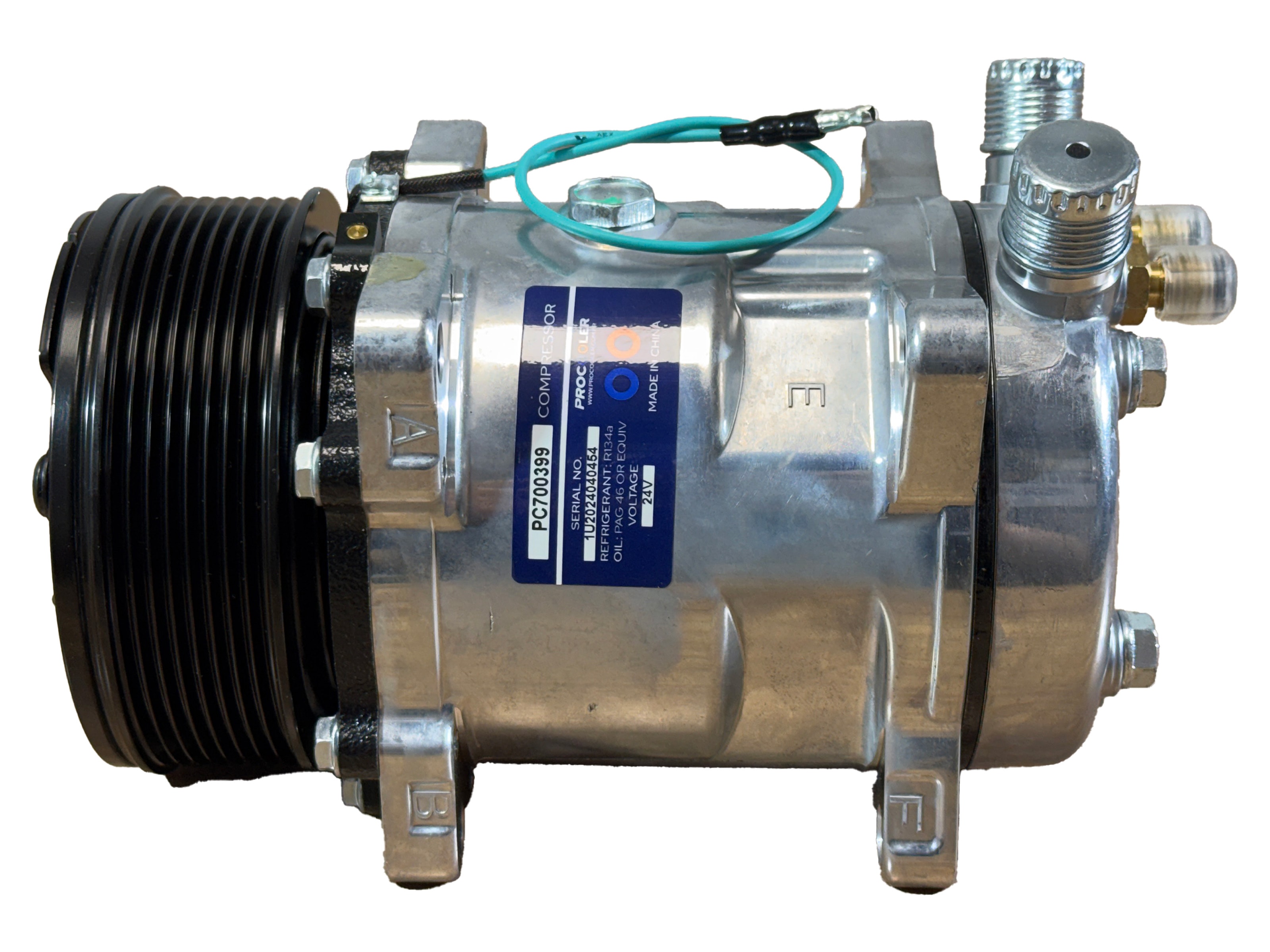 COMPRESSOR UNIVERSAL SE7H15 12V PV8 119MM - DELPHI