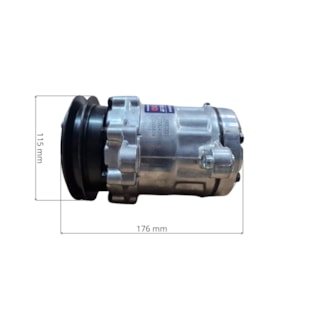COMPRESSOR UNIVERSAL 7B10 POLIA 1A ESTRIA 115M - PROCOOLER