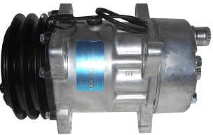 COMPRESSOR UNIVERSAL SANDEN SE7H15 CANAL 2A 8 ORELHAS SPT BE 12V
