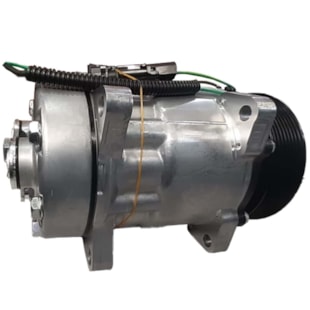 COMPRESSOR UNIVERSAL SD7H15 8PK 8ORELHAS SAIDA HORIZONTAL 24V - DENSO