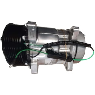COMPRESSOR UNIVERSAL SD7H15 8PK 8ORELHAS SAIDA HORIZONTAL 24V - DENSO COMPRESSOR UNIVERSAL SD7H15 8PK 8ORELHAS SAIDA HORIZONTAL 24V - DENSO