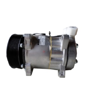 COMPRESSOR UNIVERSAL SD7H15 8PK 8ORELHAS SAIDA VERTICAL 12V - DENSO COMPRESSOR UNIVERSAL SD7H15 8PK 8ORELHAS SAIDA VERTICAL 12V - DENSO
