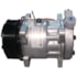 COMPRESSOR UNIVERSAL SD7H15 8PK 8ORELHAS SAIDA VERTICAL 12V - SANDEN B.