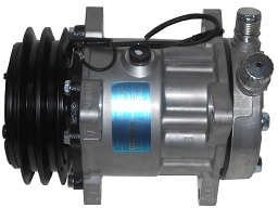 COMPRESSOR UNIVERSAL SD7H15 CANAL A2 8ORELHAS SAIDA VERTICAL 12V