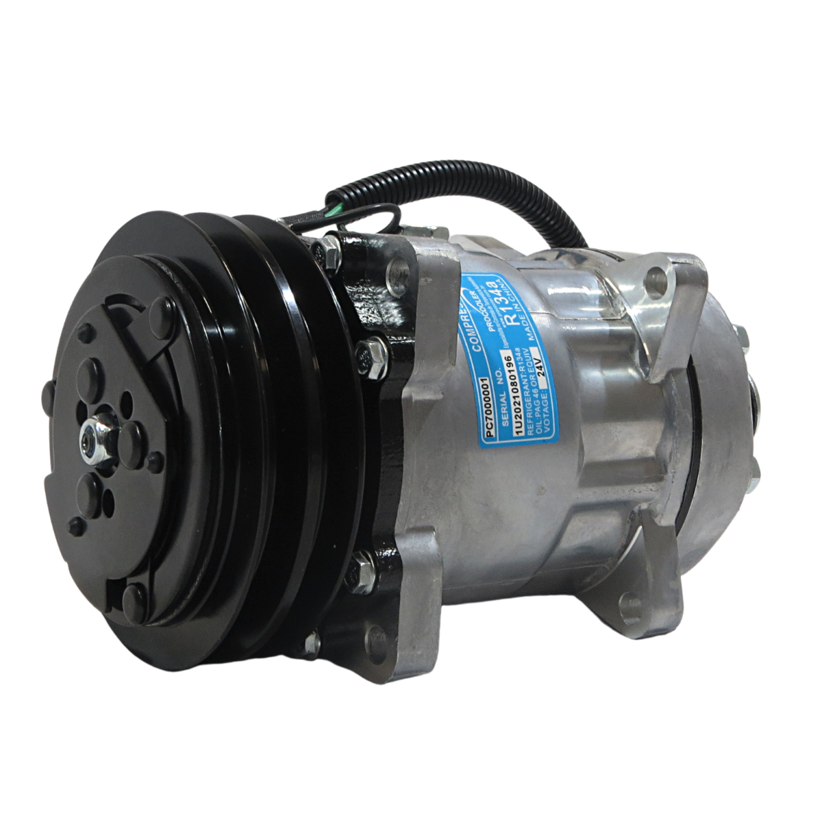 Compressor de Ar-condicionado Compressor Universal Sd7H15 Polia