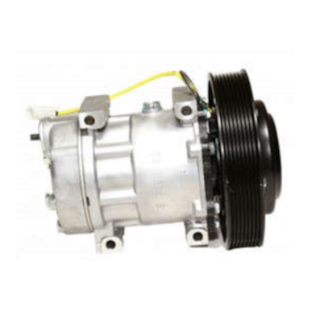 COMPRESSOR VOLVO FH / FM / NH 2008 EM DIANTE 24V POLIA 176MM 8PK MODELO 7H15 - MAHLE