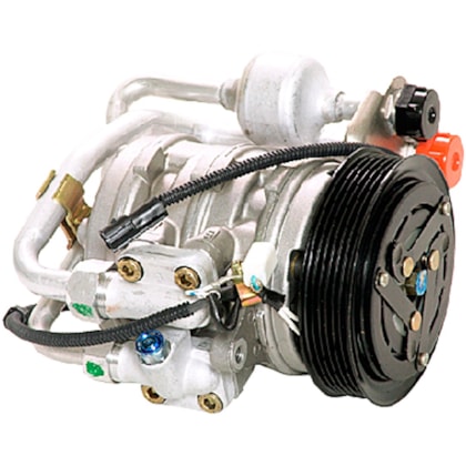 COMPRESSOR VW GOL 1.0 AT 8V / 16V DENSO COM MUFLA - DENSO