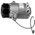 COMPRESSOR VW GOL / PARATI / SAVEIRO 1.6 / 1.8L / 2.0L G3 / G4 2002 EM DIANTE (CVC) - DELPHI COMPRESSOR VW GOL / PARATI / SAVEIRO 1.6 / 1.8L / 2.0L G3 / G4 2002 EM DIANTE (CVC) - DELPHI