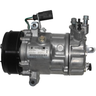 COMPRESSOR VW GOL / VOYAGE / FOX / SPACE FOX / SAVEIRO / CROSS FOX G6 2014 EM DIANTE - SANDEN