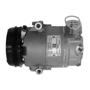 COMPRESSOR VW VOLKSVAGEM FOX / GOL / SAVEIRO 2009 A 2022 /POLO 2009 A 2015/ SPACEFOX 2009 A 2021 /VOYAGE 2008 A 2020 1.6 - DELPHI