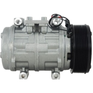 COMPRESSOR VW VOLKSWAGEM CONSTELLATION /EURO 5 /ADVANTECH  /MICRO ONIBUS EURO 5/ NOVO DELIVERY EURO 5/6 / 10P15 8PK 24V - DENSO
