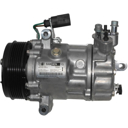 COMPRESSOR VW VOLKSWAGEN CROSSFOX / FOX / SPACEFOX / GOL RALLYE / SAVEIRO CROSS / SPACE CROSS 1.6 16V 2014 >  - SANDEN
