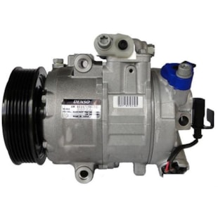 COMPRESSOR VW VOLKSWAGEN FOX / POLO 2002 > 6SEU14C 6PK 110MM (PASSANTE / VARIAVEL) - DENSO