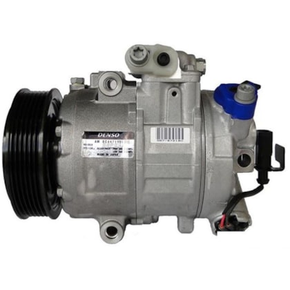 COMPRESSOR VW VOLKSWAGEN FOX / POLO 2002 > 6SEU14C 6PK 110MM (PASSANTE / VARIAVEL) - DENSO