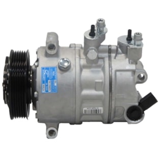 COMPRESSOR VW VOLKSWAGEN JETTA 2011> / TIGUAN /PASSAT / AUDI A3/ A4 2007 > SANDEN SENTIDO HORARIO COM VALVULA ELETRONICA - PROCOOLER
